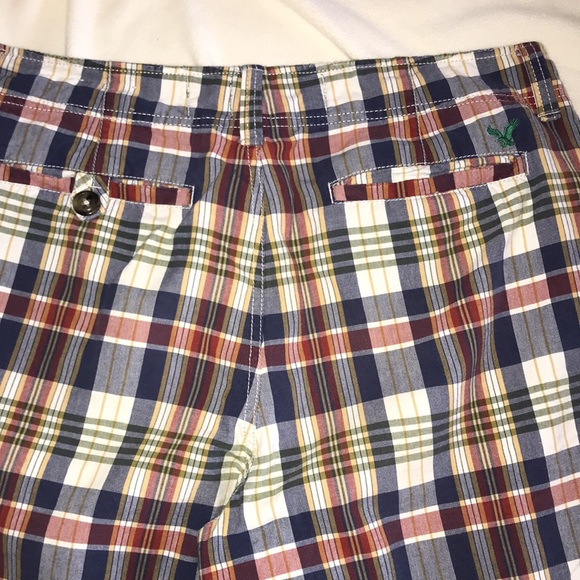 2 pairs American Eagle plaid men’s Shorts size 32 - Picture 5 of 10